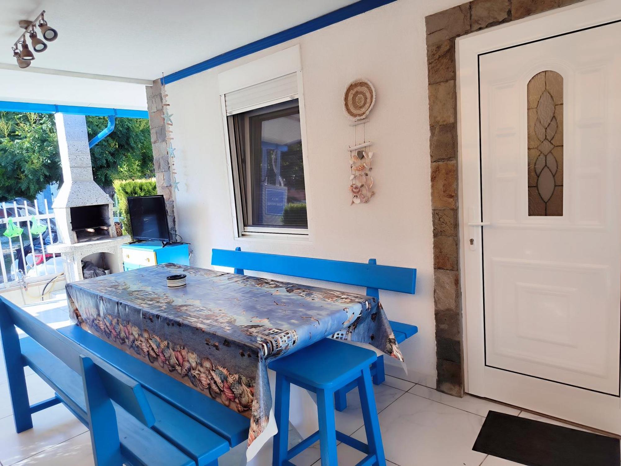 Villa Blue House Nea Kallikrateia Екстер'єр фото