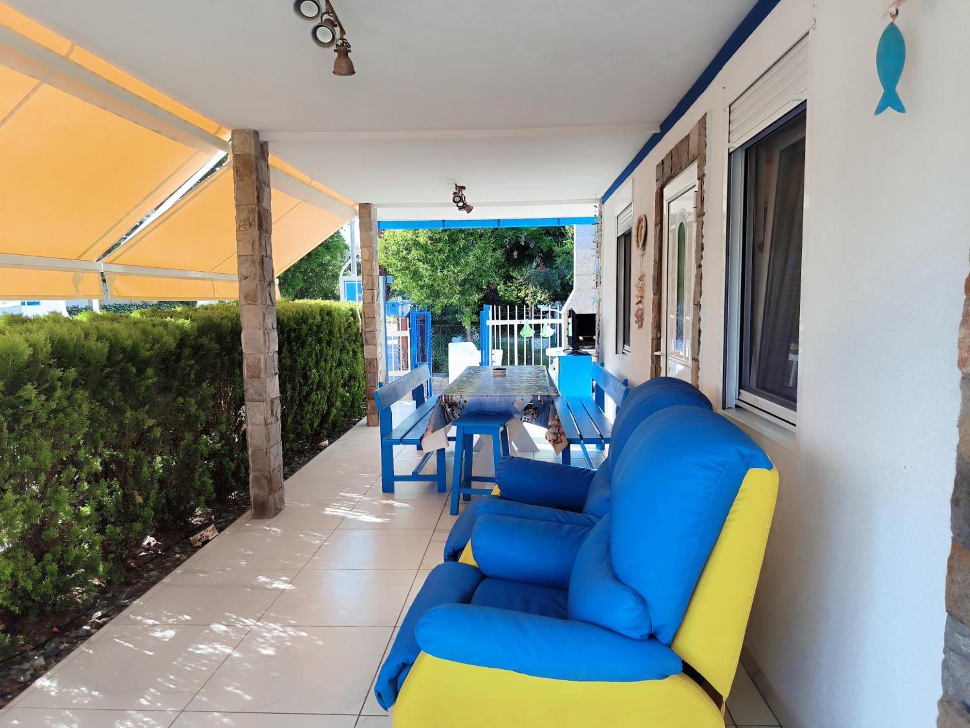 Villa Blue House Nea Kallikrateia Екстер'єр фото